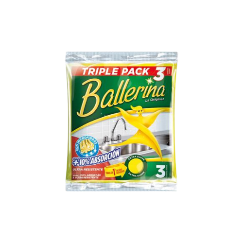 BAYETA BALLERINA LOTE 3 UD.