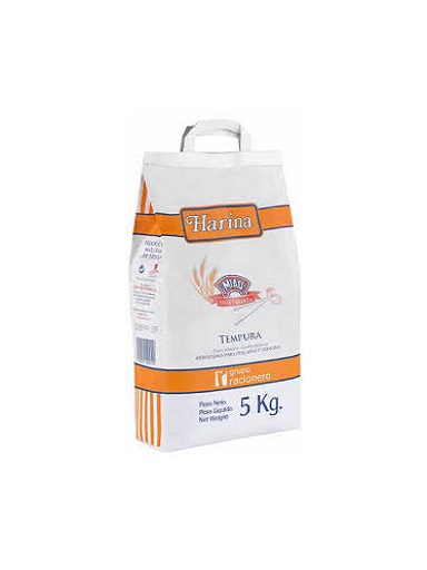 HARINA DE TEMPURA 5 KG. "MIAU"