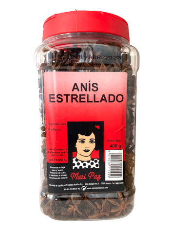 [PR/06044] ANÍS ESTRELLADO 400 GRS.